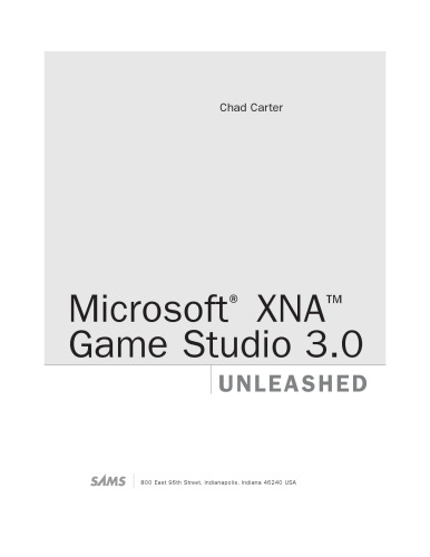 Microsoft XNA Game Studio 3.0 Unleashed