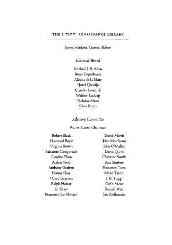 Platonic Theology, Volume 2: Books V-VIII (I Tatti Renaissance Library)
