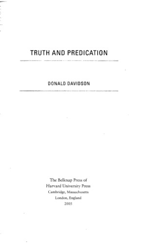 Truth & Predication