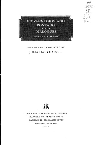 Dialogues, Volume 2: Actius