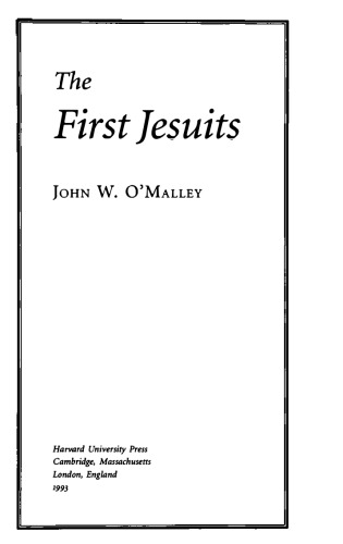 First Jesuits