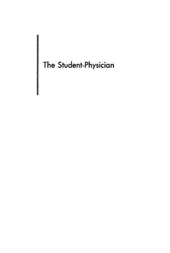 The Student-Physician: Introductory Studies in the Sociology of Medical Education