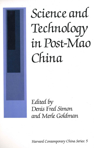 Science and Technology in Post-Mao China