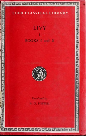 Livy: History of Rome (Books 1-2)