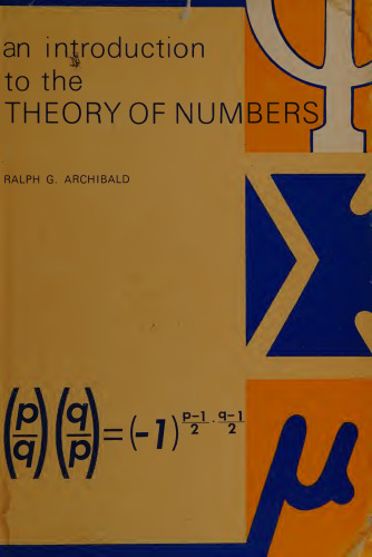 An introduction to the theory of numbers