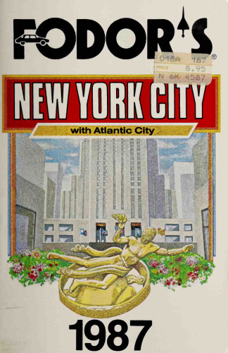 Fodor's New York City (with Atlantic City) 1987