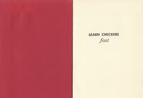 Learn Checkers Fast: An Invitation to Proficiency