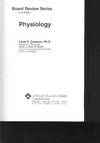 Physiology: Board Review Series