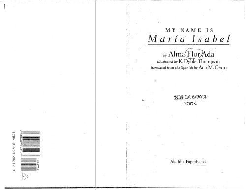 My Name Is Maria Isabel