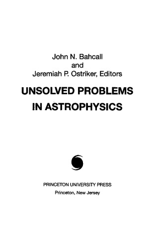 Unsolved Problems in Astrophysics