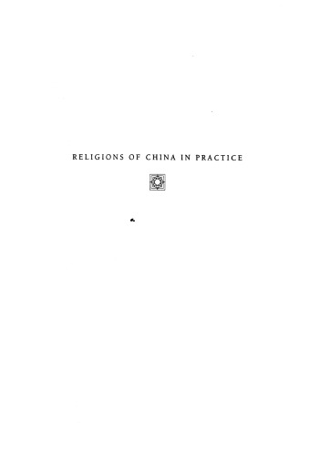 Religions of China in Practice