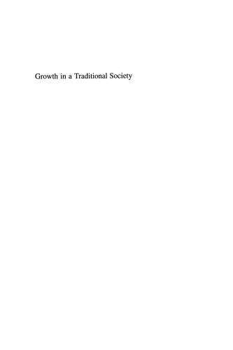 Growth in a Traditional Society: The French Countryside, 1450-1815