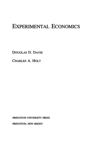 Experimental Economics