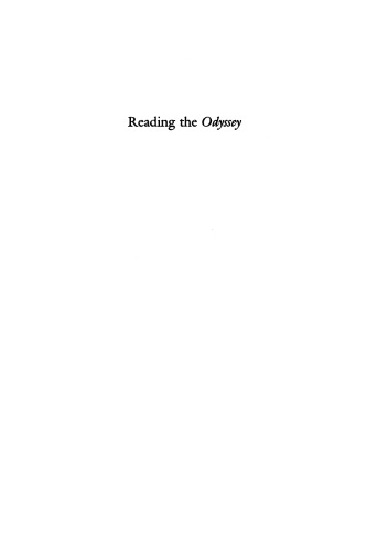 Reading the Odyssey: Selected Interpretive Essays