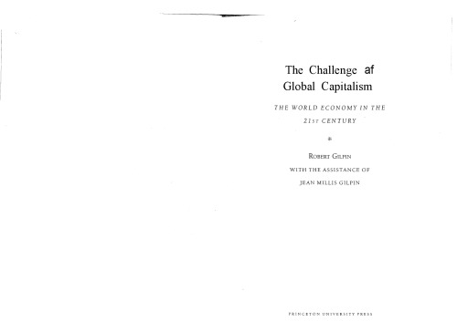 The Challenge of Global Capitalism