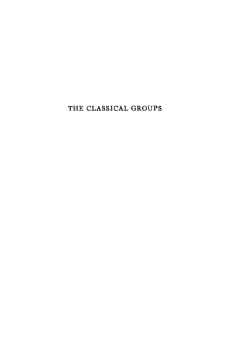 The Classical Groups: Their Invariants and Representations