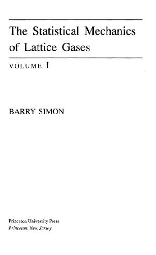 The statistical mechanics of lattice gases