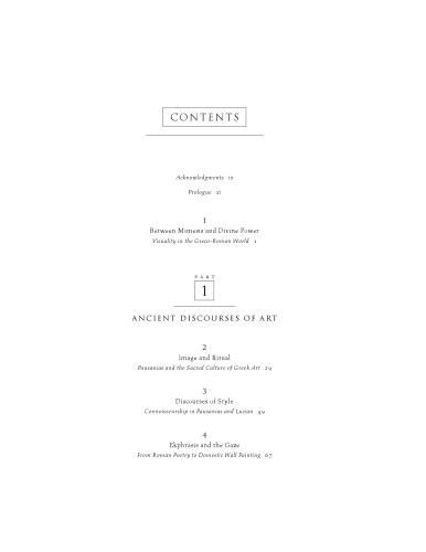 Roman Eyes: Visuality and Subjectivity in Art and Text