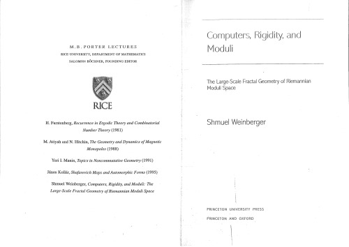 Computers, Rigidity, and Moduli - The Large-Scale Fractal Geometry of Riemannian Moduli Space