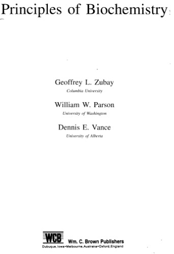 Principles of Biochemistry: Energy, Proteins, and Catalysis