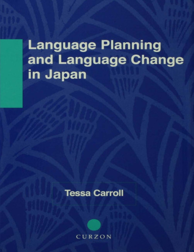 Language planning and language change in Japan