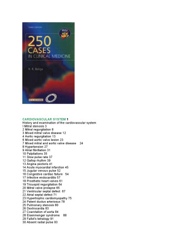 250 Short Cases in Clinical Medicine