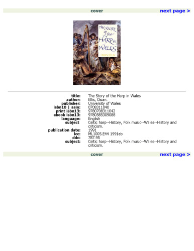 The Story of the Harp in Wales