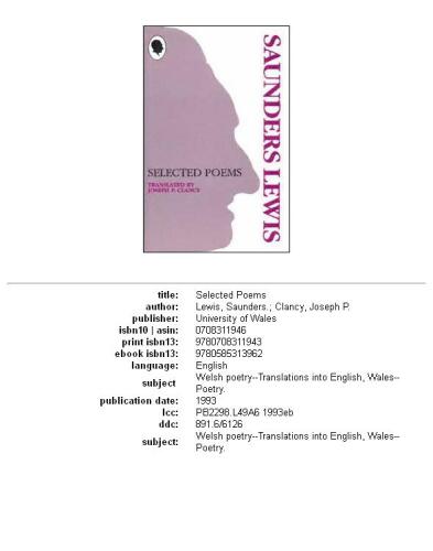 Selected poems