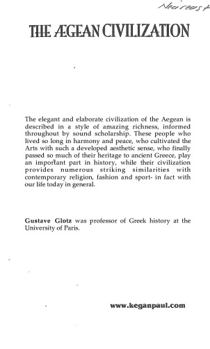 The Aegean Civilization (History of Civilization)
