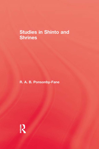 Studies in Shintō and Shrines
