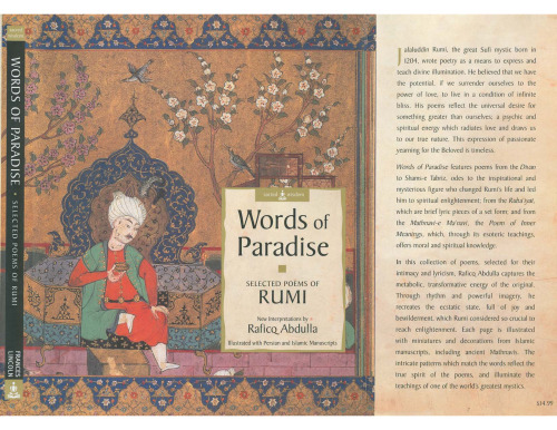 Words of Paradise Selected Poems of Rumi