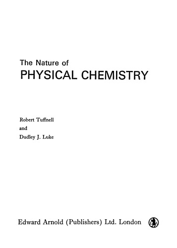 The nature of physical chemistry
