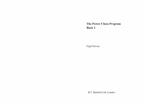 The Power Chess Program