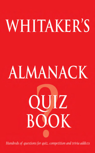 Whitaker's Almanack Quiz Book (Whitaker'S)