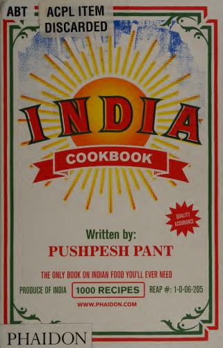 India Cookbook