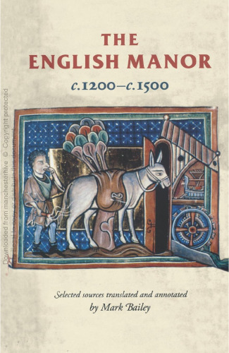 The English Manor c.1200-c.1500
