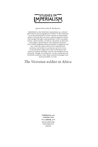 The Victorian Soldier in Africa