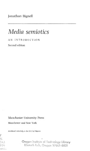 Media Semiotics: An Introduction