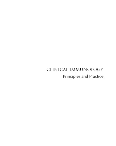 Clinical Immunology: Principles and Practice, 4e