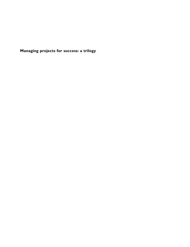 Management by Projects