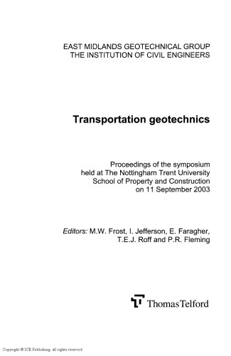 Transportation Geotechnics