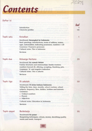 Keren! 1 Indonesian Course Book