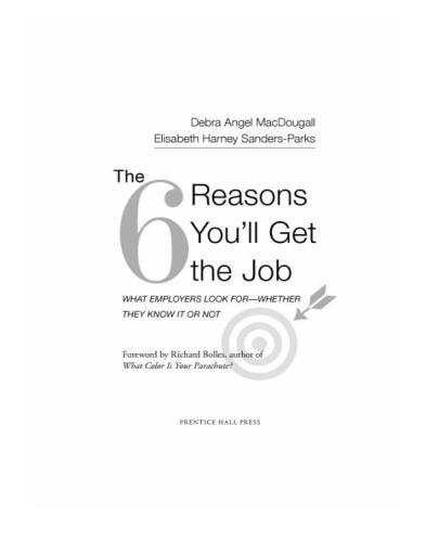 The 6 Reasons You'll Get the Job