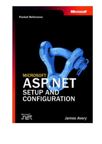 Microsoft ASP.NET Setup and Configuration Pocket Reference (Developers Pocket Consultants)