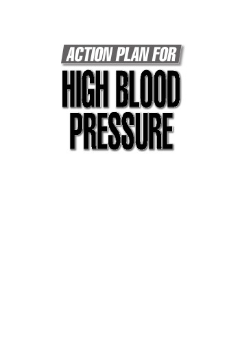 Action plan for high blood pressure