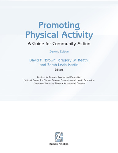 Promoting Physical Activity - 2nd Edition: A Guide for Community Action