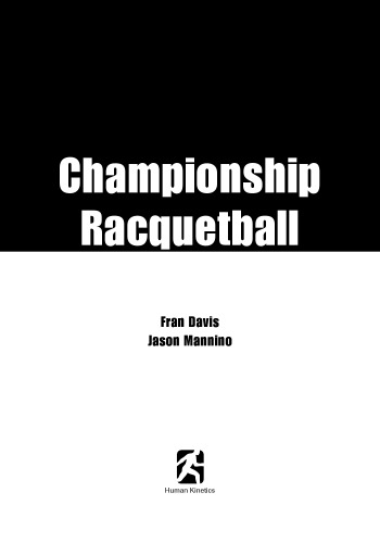 Championship Racquetball
