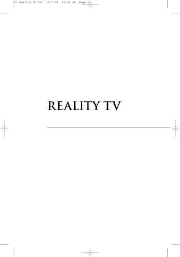 Reality TV