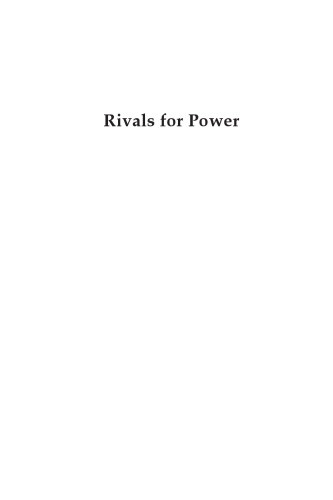 Rivals for Power: Presidential-Congressional Relations