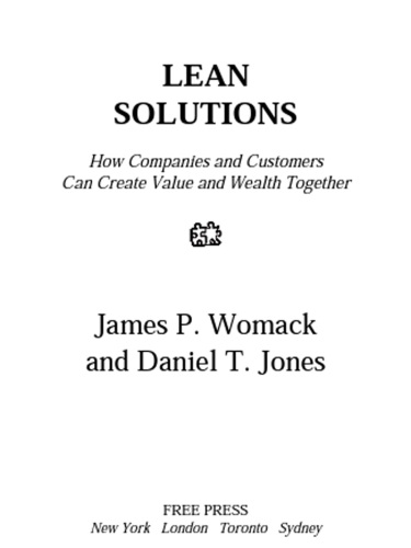 Lean Solutions: How Companies and Customers Can Create Value and Wealth Together